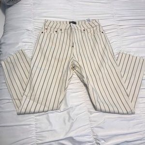 Women’s Striped Jeans
